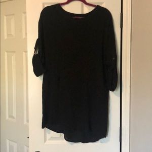 Boutique black tunic